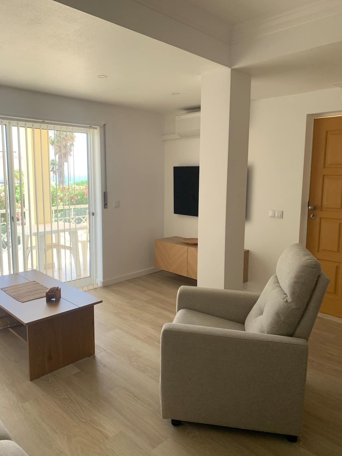 Newly refurbished living room