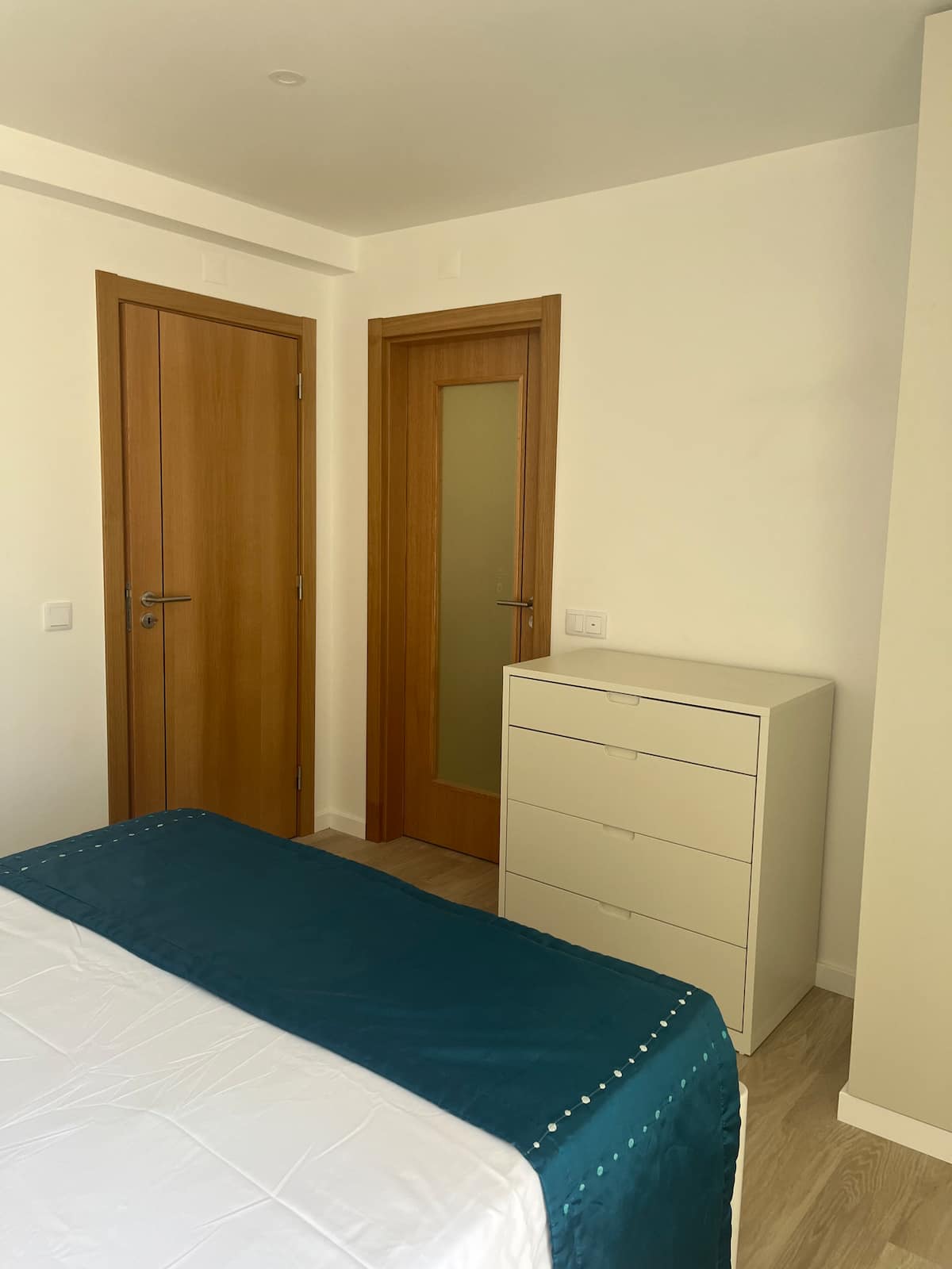 Double bedroom storage